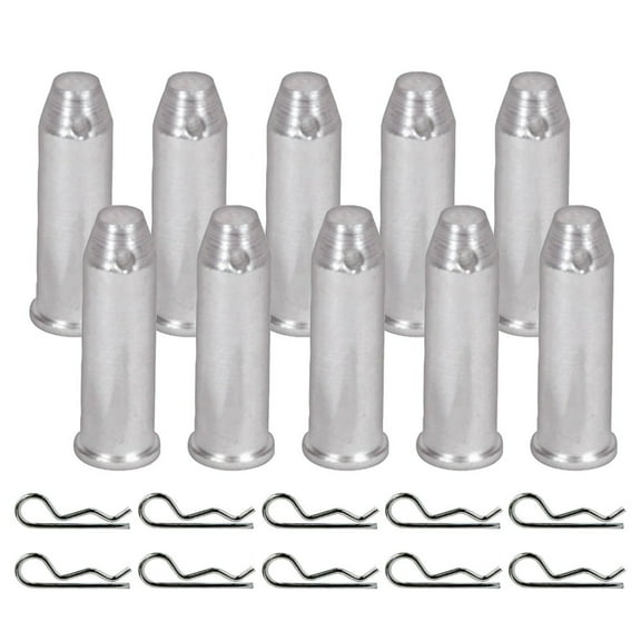 Global Truss Bullet Pin for F23 and F24 Arch and Truss Systems with R-CLIP-F23 Safety Clips 10-Pack