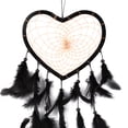 thumbnail image 2 of Atrapa Sueños Decoración Atrapasueños de plumas indias negras, arte para colgar en la pared, adornos para el hogar, decoración, 2 of 3