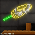 thumbnail image 3 of Craftnamesign Elotes Mexicanos Neon Sign, Mexican Food Wall Art, Street Food Decor, 3 of 5
