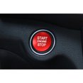 thumbnail image 3 of Cache-Interrupteur d'Allumage Bouton Stop Rouge en Aluminium pour Kia K5 2021-2023, 3 of 4
