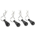 thumbnail image 4 of 4 Uds RC cuerpo Clip Pin acero inoxidable forma R Universal para 1/8 1/10 coche de Control remoto, 4 of 8