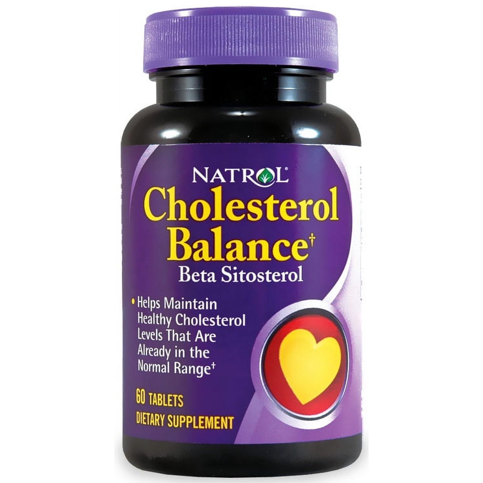 Natrol Cholesterol Balance Beta Sitosterol Tablets, 60 Ct