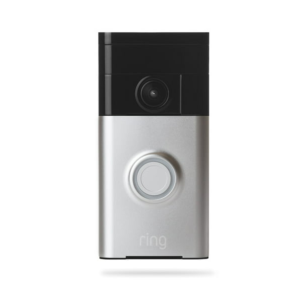 Ring WiFi Enabled 720p HD Video Doorbell Weather Resistant with iPhone