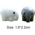 thumbnail image 2 of Elephant Animal Model Small Statue Figurine Micro Crafts Ornament Miniatures DIY Home Room Garden Decor(20pcs), 2 of 5