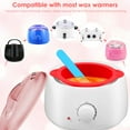 thumbnail image 3 of POINTERTECK 2Pcs Silicone Wax Pot Set with Reusable Stirring Rods Non-stick Silicone Waxing Spatulas Pot for Hard Wax Heater  Easy to Clean, 3 of 9