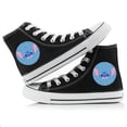 thumbnail image 3 of Disney-zapatos de lona con dibujos animados para hombre y mujer, zapatillas de deporte blancas, Stitch Kawaii, Tenis informales, regalos para niños, 3 of 5