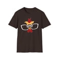 thumbnail image 2 of Chicken Glasses, Gildan Unisex Softstyle T-Shirt, Hen Graphic Tee, S-3XL, 2 of 5