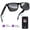 Black Lens, variant on Smart Sunglasses Bluetooth for Women Men, Open Ear Audio Glasses with Polarized Lens, Hands-Free Calls, Voice Assistant, Black