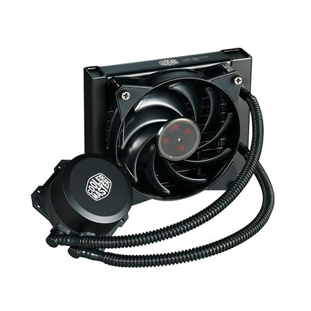 Cooler Master MasterLiquid Lite 120 All-in-one CPU Liquid Cooler with Dual Chamber Pump, INTEL/AMD with AM4 Support (Best Liquid Cpu Cooler)