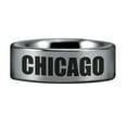 thumbnail image 5 of Tungsten Chicago Skyline Ring, 5 of 6