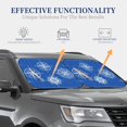 thumbnail image 4 of Sikiie Compass Print Foldable Car Windshield Sun Visor, Car Window Sunshade Suitable for Sedan, SUV and Truck Car Accessories-Medium, 4 of 6