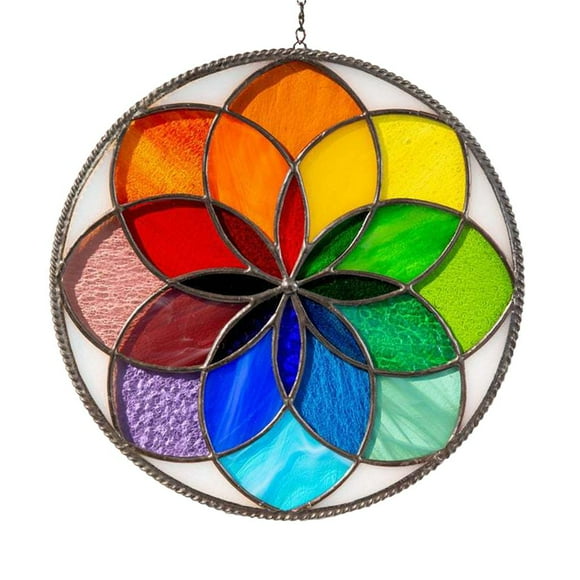 simhoa NUNA Acrylique Arc-en-Ciel Coloré Décor Sculpture Art Suspendu Fenêtre Artisanat Ornements