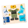 thumbnail image 1 of Juego de Rompecabezas de madera CUTICAT Montessori para vestir tigre, 1 of 8