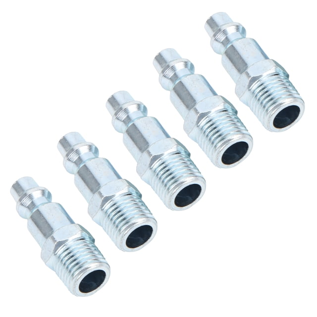 Coupleur d'Air Électrique, Outil Style US Type Industriel Kit de Prise Pneumatique 5 Pcs pour Compresseur