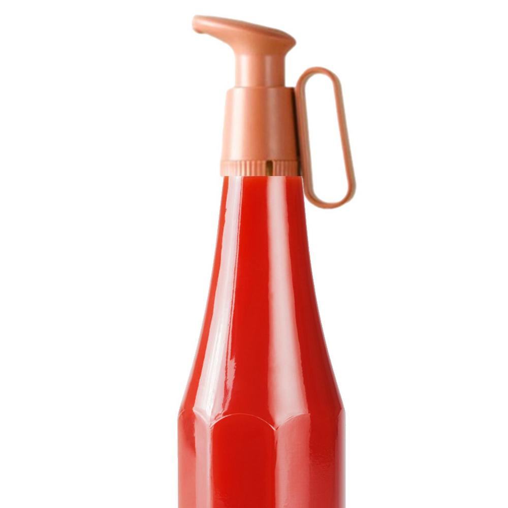 Tohuu Oyster Sauce Squeezer Jam Bottle Dispenser Handle Ergonomic Design Quantitative Extrusion