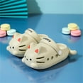 thumbnail image 5 of Toddler Baby Sandals for Boy Girls Cute Cat Garden Clogs Slip On Water Sandals Summer Beach Shoes, 5 of 6