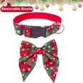 thumbnail image 5 of Collar para perro ADOGGYGO navideño ajustable, grande, de 41 a 60 cm, 5 of 5