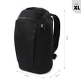thumbnail image 3 of TOTTO Mochila Ergonómica Extra Grande para Hombre Porta Laptop 16con Correa de Pecho | Escuela - Ofi negro Extra Grande, 3 of 9