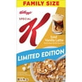 thumbnail image 3 of Kellogg's Special K Breakfast Cereal, Fiber Cereal, Family Breakfast, Family Size, Iced Vanilla Latte, 18.2oz Box (1 Box), 3 of 8