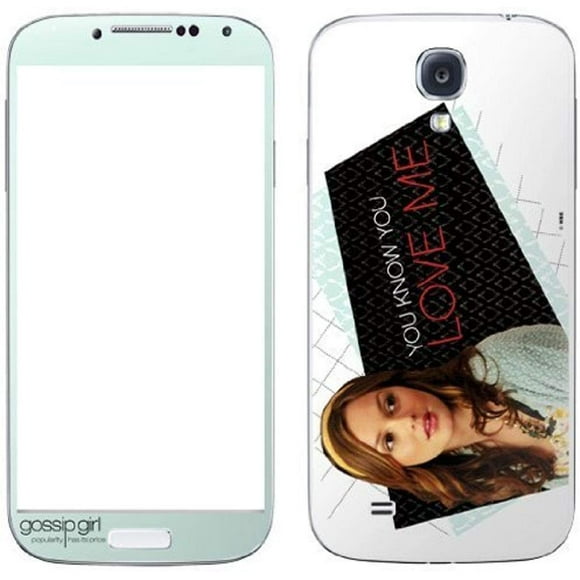 Zing Revolution Gossip Girl Premium Vinyle Adhésif Peau pour Samsung Galaxy S4, Blair (MS-GGRL10456)