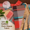 thumbnail image 4 of Ruvanti Cloth Napkins Set of 12 Cotton 100%, 18x18 inches Napkins Cloth Washable, Soft, Absorbent. Cotton Napkins for Parties, Christmas, Thanksgiving, Weddings, Dinner Napkins Cloth - Likely, 4 of 10