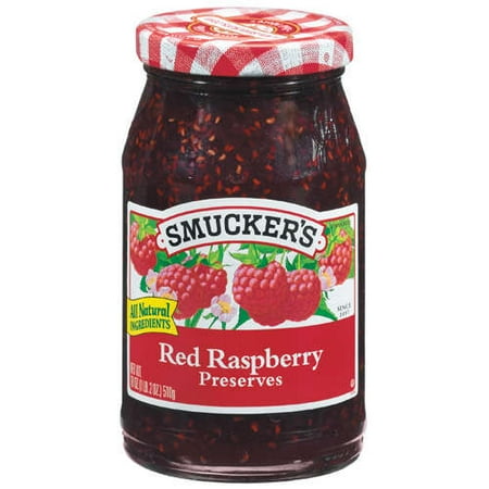 Smucker's: Red Raspberry Preserves, 18 Oz