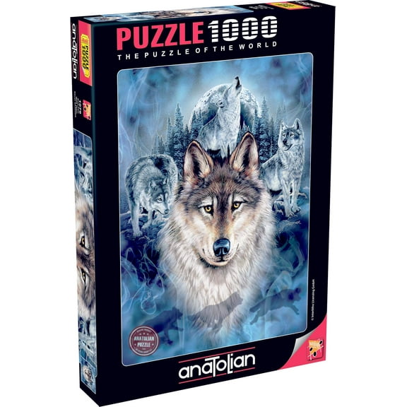 Anatolian Puzzle - Wolf Team, 1000 Piece Jigsaw Puzzle, #1079, Multicolor (ANA1079)
