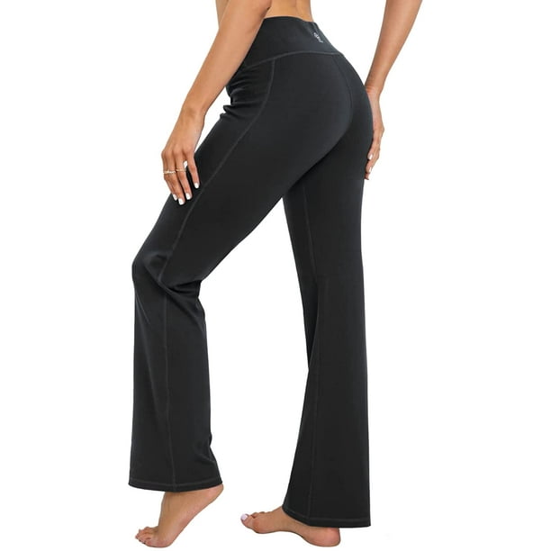 Women Bootcut Yoga Pants with 4 Pockets High Waist Flare Casual Workout  Pants Bootleg Pants Dance Pants