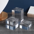 thumbnail image 2 of SHISUYAN 3 Pcs Supports de Table en Acrylique Cube 8x5x5in Transparent, 2 of 8