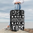 thumbnail image 7 of Fuzoiu Not All Who Wander Are Lost 2 Print Suitcase Cover,Washable Luggage Covers for Suitcase,Elastic Luggage Protector Cover,Scratch Resistant Travel Suitcase Covers-X-Large, 7 of 7
