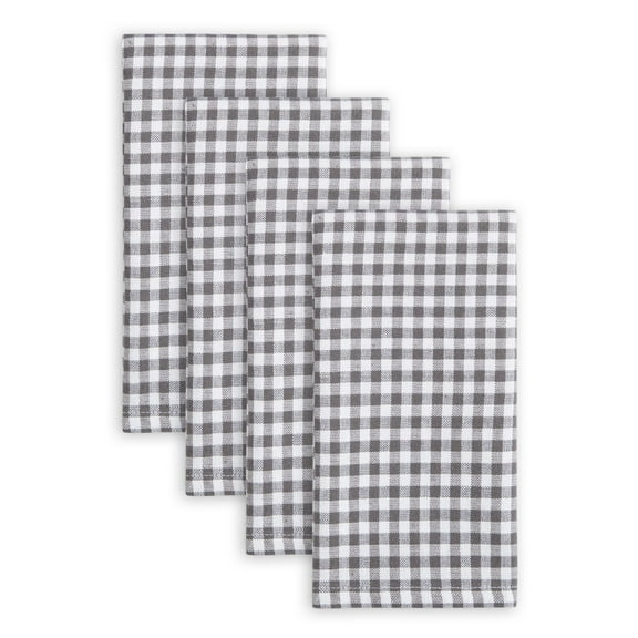 Town & Country Living Gingham Woven Napkin Set