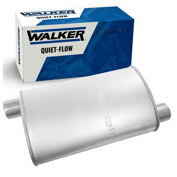 Walker Quiet-Flow Exhaust Muffler compatible with GMC Terrain 2.4L L4 2010-2017