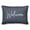 Blue, variant on Creative Products Welcome Script Gray 14 x 20 Indoor / Outdoor Pillow