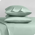 thumbnail image 1 of Bare Home Sateen Weave Pillowcase Set - 400 Thread Count - 100% Organic Cotton - King, Willow, 2-Pieces, 1 of 5