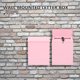 thumbnail image 3 of Accesorios para buzones de correo de oficina con decoración de color rosa y hierro de alta calidad, 3 of 6