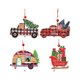 thumbnail image 2 of Wosthever Árbol de Navidad de Colgante automotriz Colgante portátil Lindo Puerta temática de Navidad Chimenea Decoración de pared Ornamento con Kits de decoración para fiestas casa rodante Wosthever HA069346-03, 2 of 6