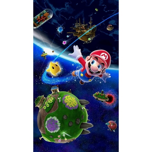 Mario DIY 5D Diamond Digital Painting Kit Crystal Rhinestone Embroidery Cross Stitch artwork Crafts Canvas wall decoration Birthday gift 12 X 16 inches