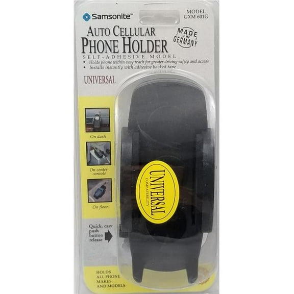 Barjan 301601G Universal Cell Phone Holder