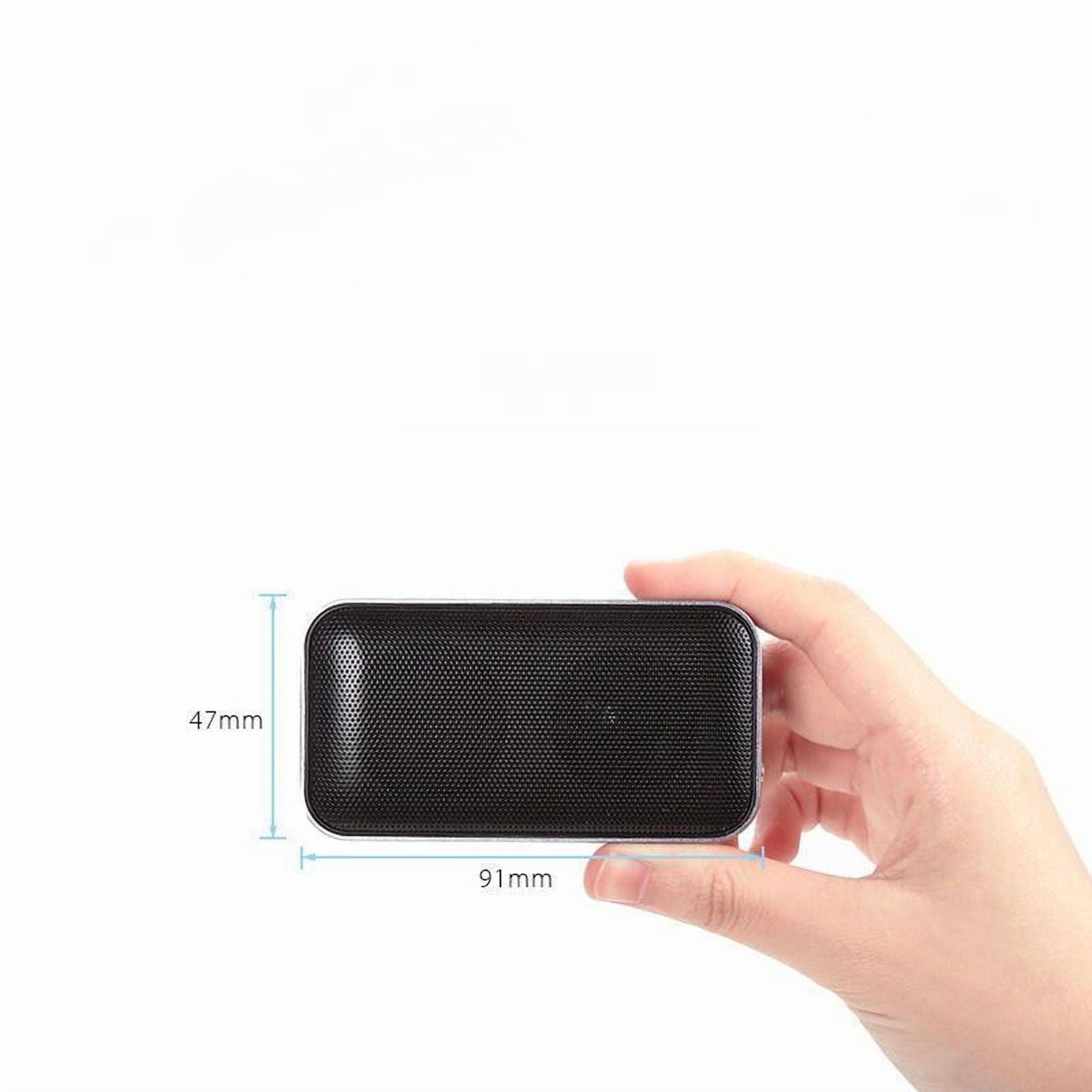 Portable Bluetooth Wireless Speaker with Heavy Bass, Ideal for Sports and Running, Features Card Slot and Hanging Strap