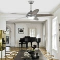 thumbnail image 2 of Costway 52" Ceiling Fan with LED Lights & Remote Control 1/2/4/8H Timer & 3 Fan Speeds, 2 of 10