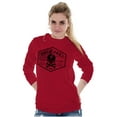 thumbnail image 4 of Hold Fast Freedom Flag Skull Bones Long Sleeve TShirt Men Women Brisco Brands S, 4 of 6