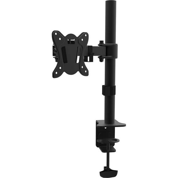 Fully Adjustable Monitor Arm for 13”-27” Computer Monitor, Single Monitor Screen Desk Mount Bracket Stand 100 x 100 VESA and Max 17.6lbs