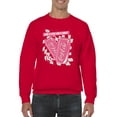 thumbnail image 2 of Vintage Holiday Red Truck Scene Men's T-shirt, 2 of 3