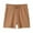 B Brown, variant on naisibaby Summer Boys Girls Solid Color Fashion Shorts, Kids Comfy Cotton Daily Casual Shorts Blue 2T