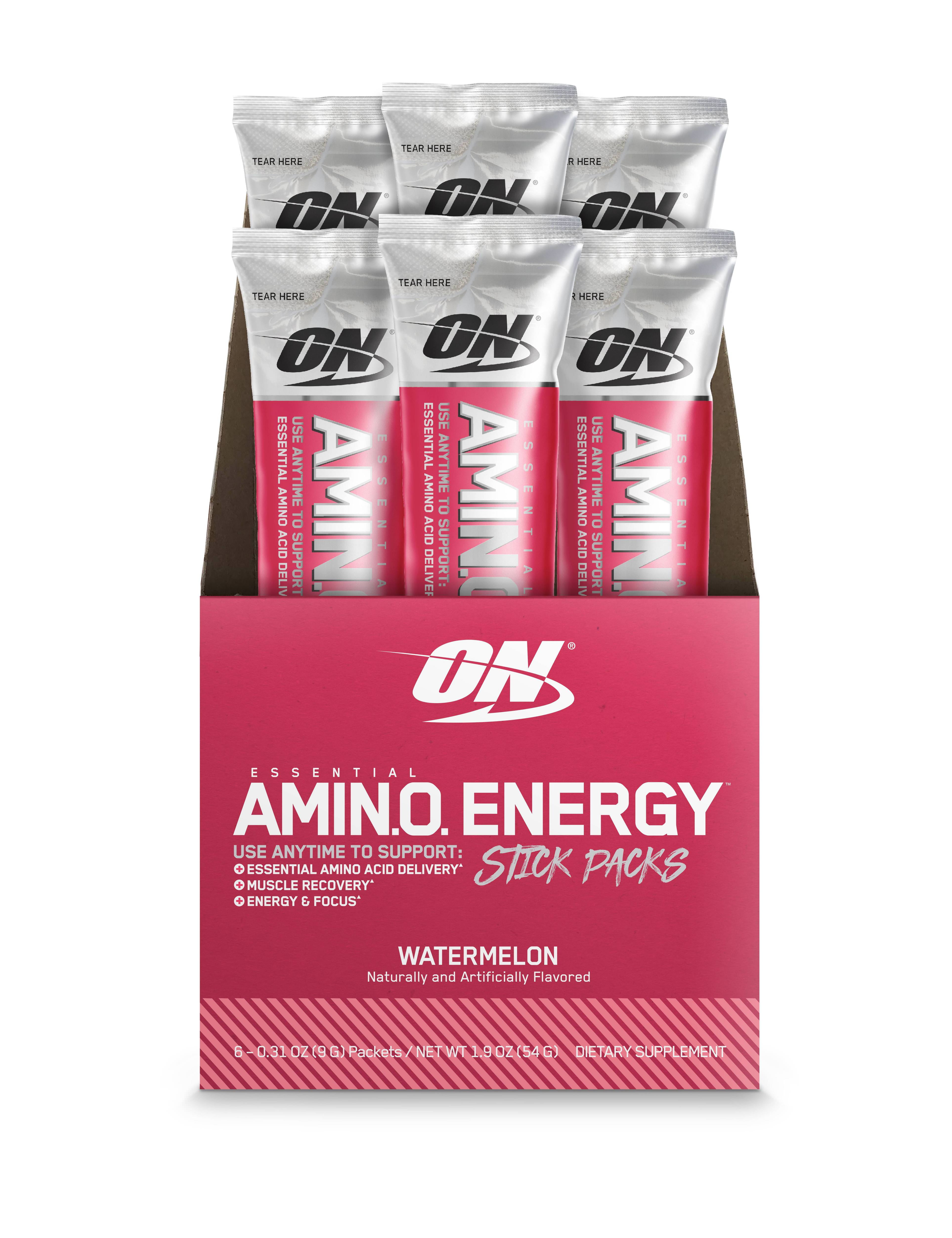 Optimum Nutrition Amino Energy, Watermelon, Preworkout and Essential