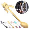 thumbnail image 4 of Coofit Coffee Spoon Stainless Steel Hanging Cat Design Espresso Spoon Dessert Spoon, 4 of 6