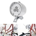 thumbnail image 3 of Retro Vintage bicicleta LED luz delantera faro seguridad advertencia noche luz bicicleta JShteea  El nuevo, 3 of 6