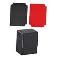 thumbnail image 2 of Estuche para baraja de cartas DYNWAVEMX Microfibra suave Negro y gris, 2 of 8