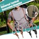 thumbnail image 2 of Funda de cuero para pistola para hombre, funda de hombro con doble tirador, ajustable, para debajo del brazo, universal, invisible, para llevar al hombro, Vertic U7D1, color negro, 2 of 5
