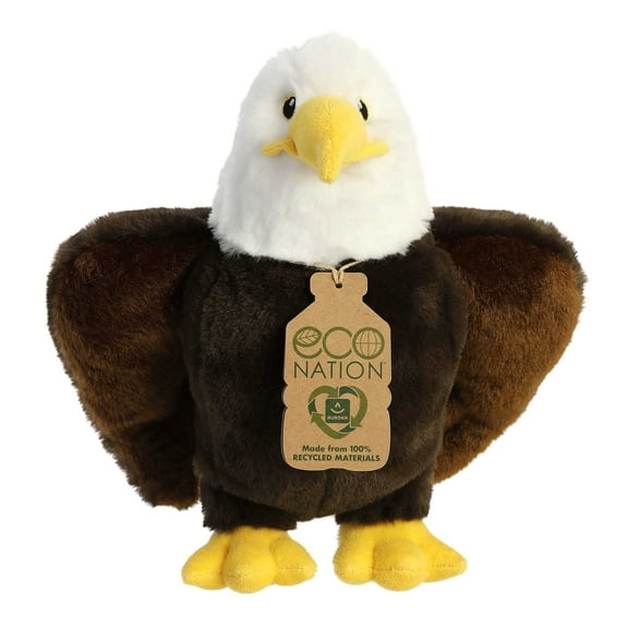 Aurora - Medium White Eco Nation - 12" Seal - Responsibly Made Stuffed Animal